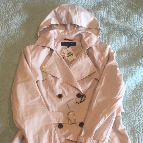 Brand New NWT Cole Haan Ivy Trench Coat - Picture 4 of 5
